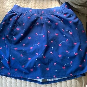 Flamingo Golf Skort